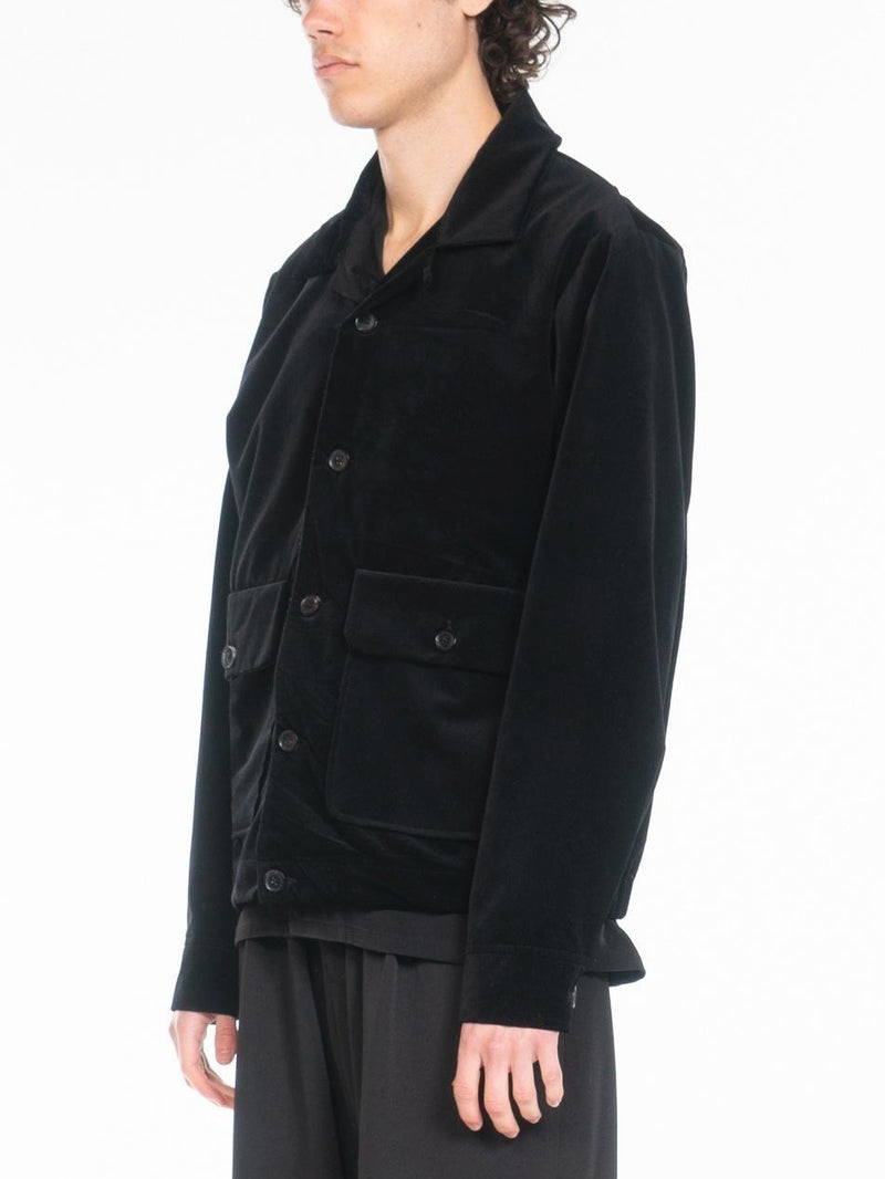 Milner Linned Corduroy Blouson Jacket / Black, , Clothing, Apparel - Drifter Industries