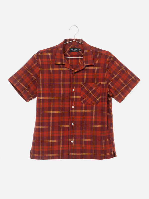 Fields Open Collar Shirts / Plaid, , Clothing, Apparel - Drifter Industries